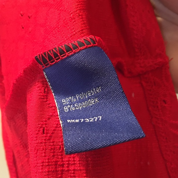 ❄️4/$15 Apt. 9 Women Red Shirt Size XXL - Picture 3 of 3